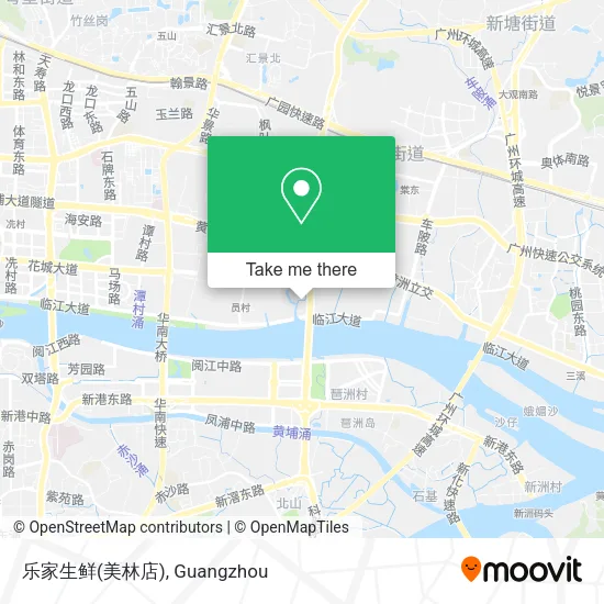 乐家生鲜(美林店) map