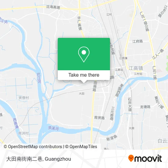大田南街南二巷 map