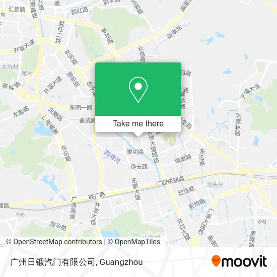 广州日锻汽门有限公司 map