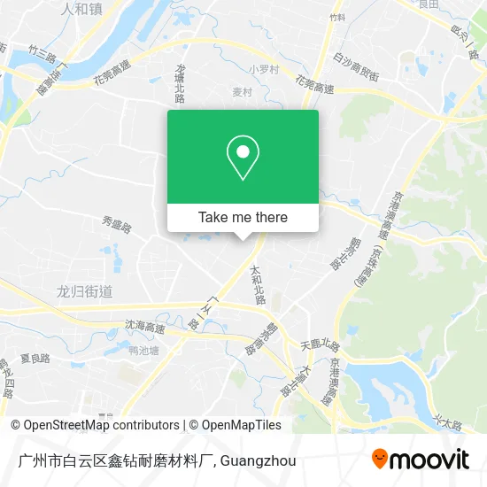 广州市白云区鑫钻耐磨材料厂 map