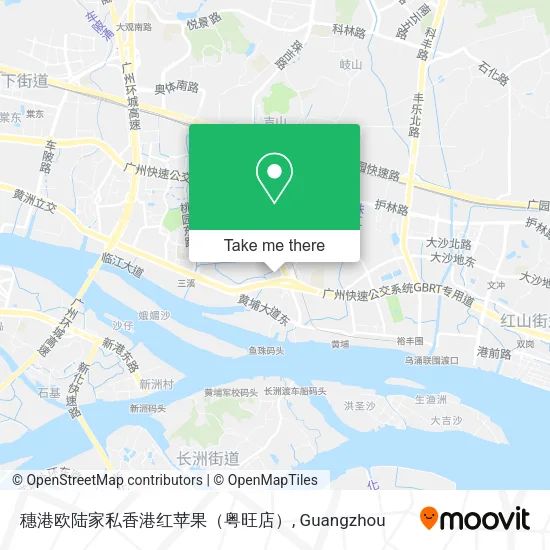 穗港欧陆家私香港红苹果（粤旺店） map