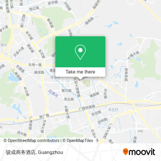 骏成商务酒店 map