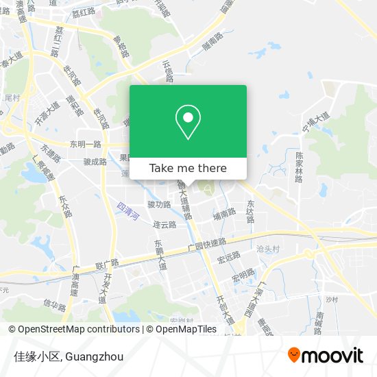 佳缘小区 map