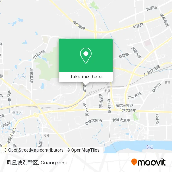 凤凰城别墅区 map