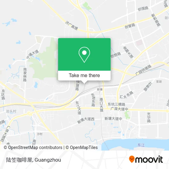 陆笠咖啡屋 map