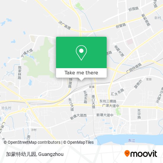 加蒙特幼儿园 map