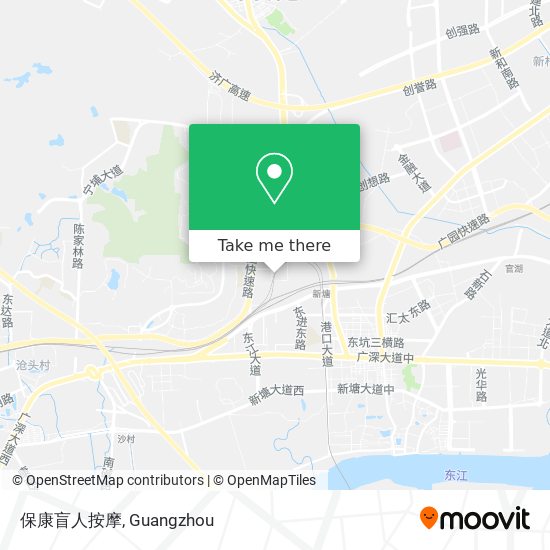 保康盲人按摩 map