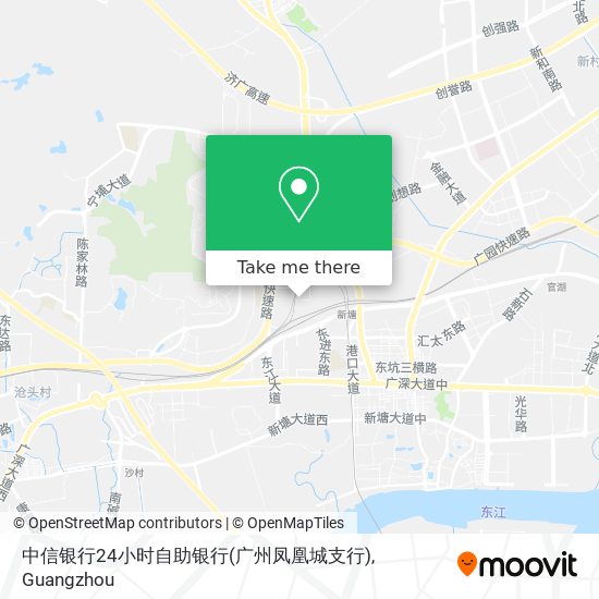 中信银行24小时自助银行(广州凤凰城支行) map