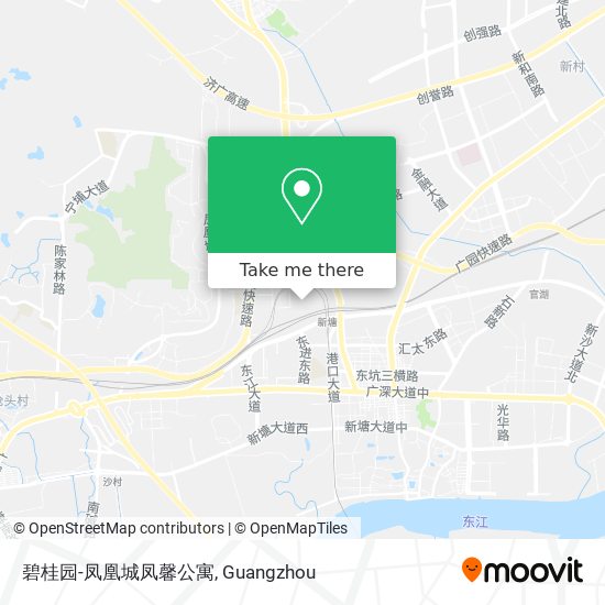 碧桂园-凤凰城凤馨公寓 map