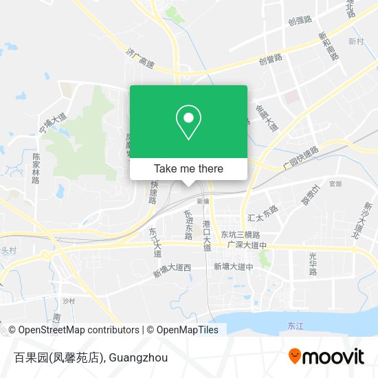 百果园(凤馨苑店) map