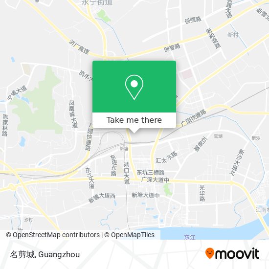 名剪城 map