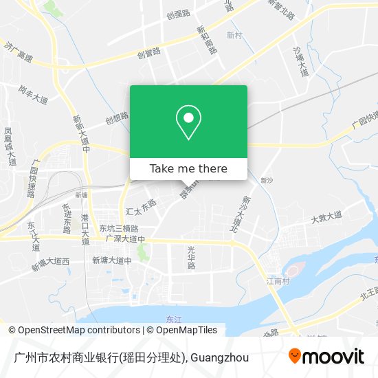 广州市农村商业银行(瑶田分理处) map