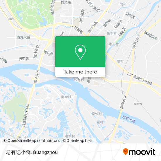 老有记小食 map
