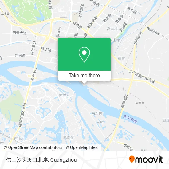 佛山沙头渡口北岸 map