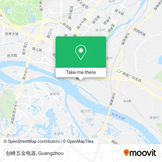 创峰五金电器 map