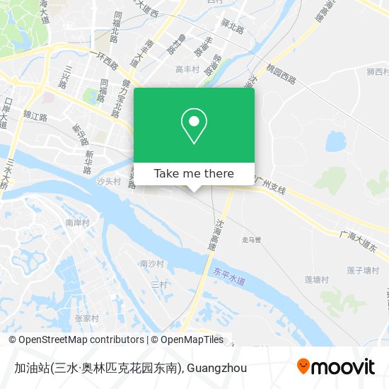加油站(三水·奥林匹克花园东南) map