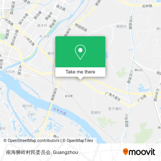 南海狮岭村民委员会 map