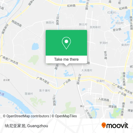 纳尼亚家居 map