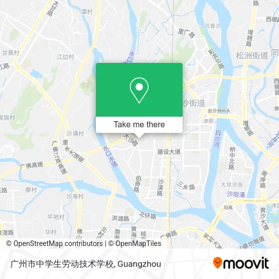广州市中学生劳动技术学校 map