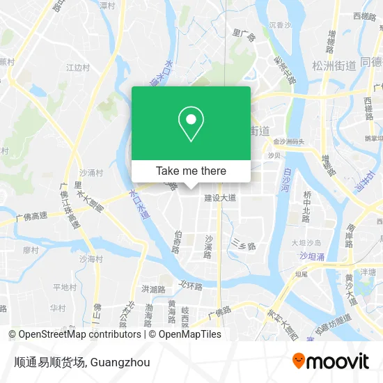 顺通易顺货场 map