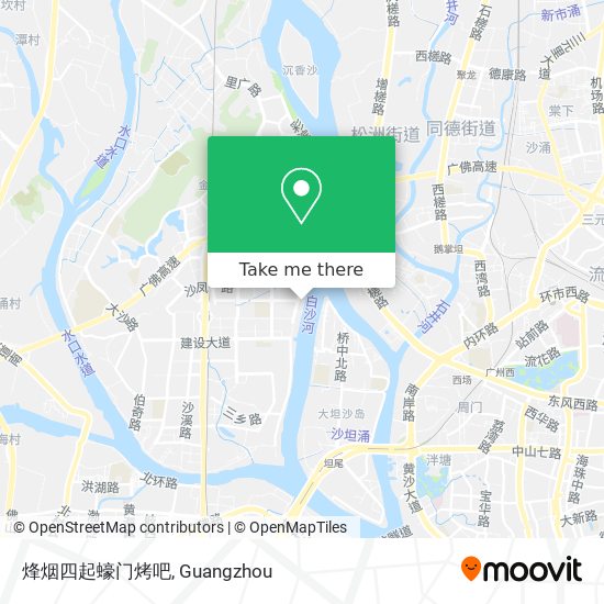 烽烟四起蠔门烤吧 map