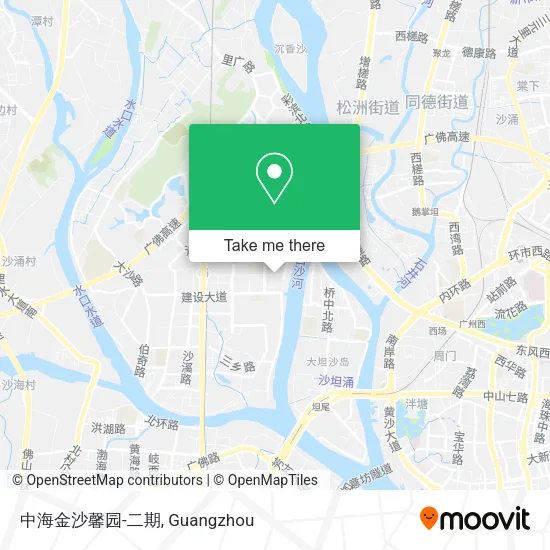 中海金沙馨园-二期 map