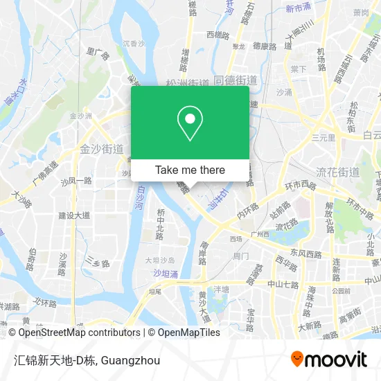 汇锦新天地-D栋 map