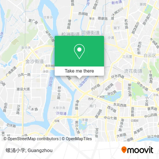 螺涌小学 map