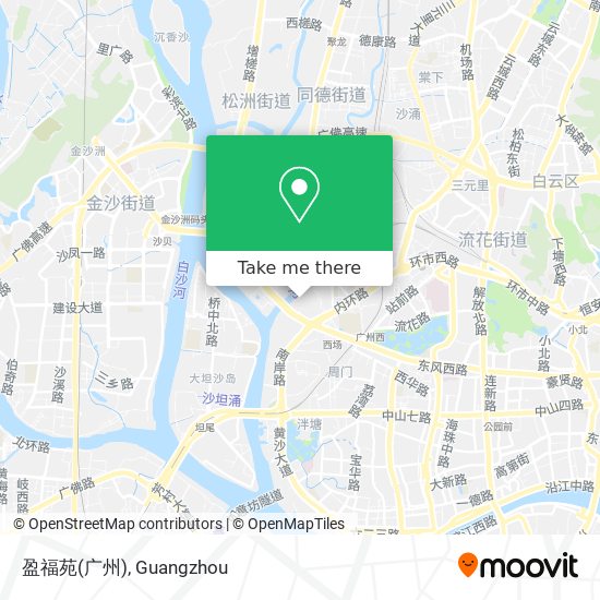 盈福苑(广州) map