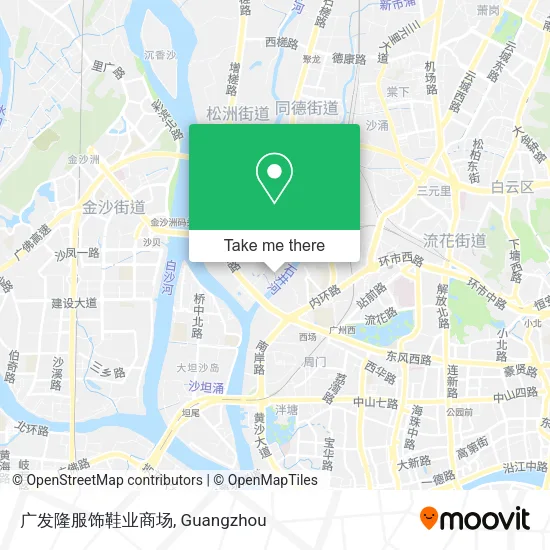 广发隆服饰鞋业商场 map