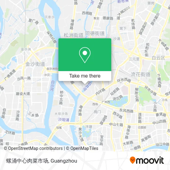 螺涌中心肉菜市场 map