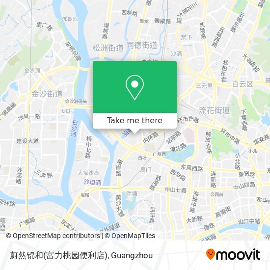 蔚然锦和(富力桃园便利店) map