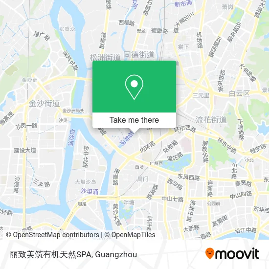 丽致美筑有机天然SPA map