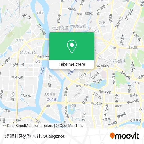 螺涌村经济联合社 map