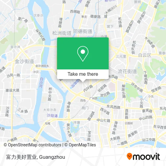 富力美好置业 map
