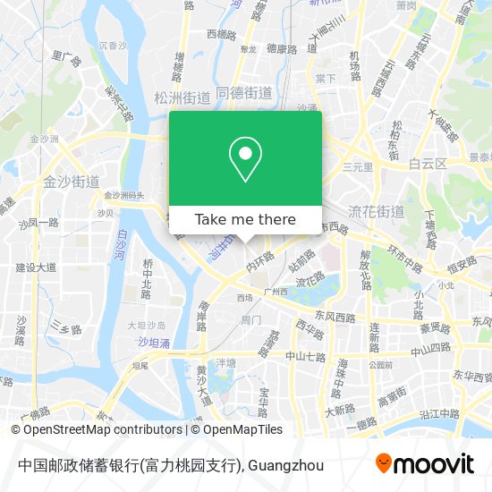 中国邮政储蓄银行(富力桃园支行) map