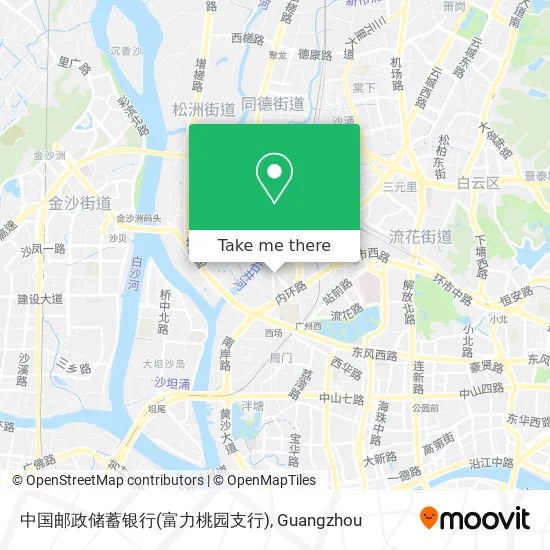 中国邮政储蓄银行(富力桃园支行) map