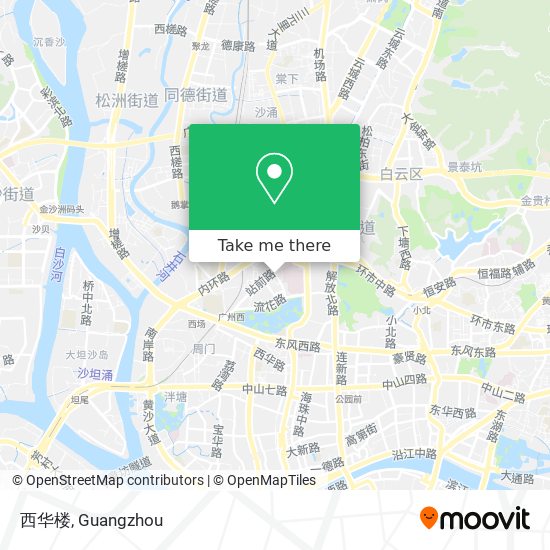 西华楼 map