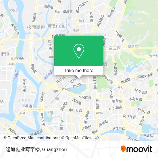 运通鞋业写字楼 map