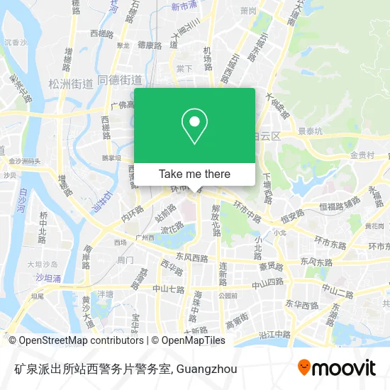 矿泉派出所站西警务片警务室 map