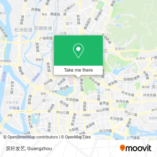 昊轩发艺 map