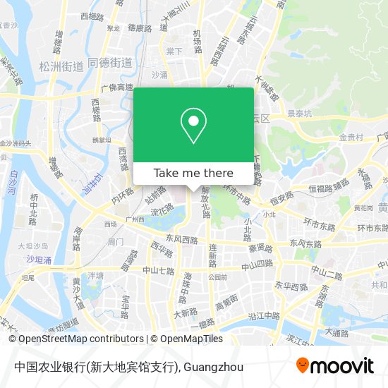 中国农业银行(新大地宾馆支行) map