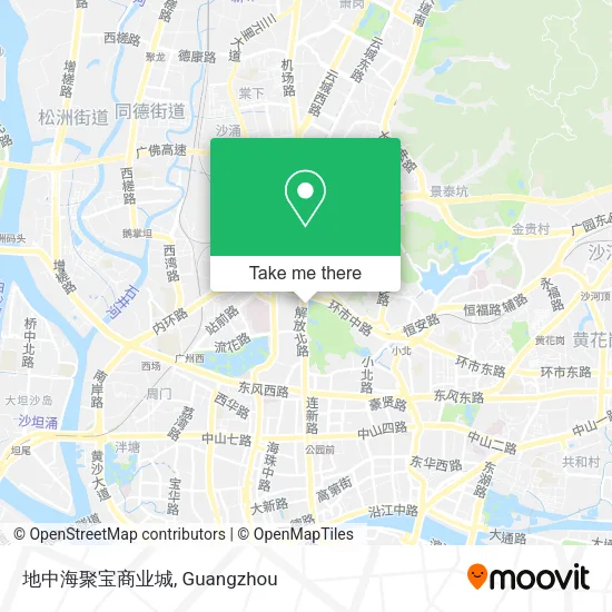 地中海聚宝商业城 map
