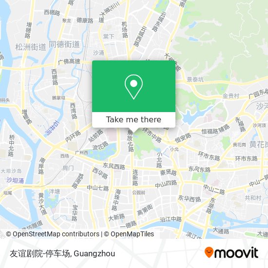 友谊剧院-停车场 map