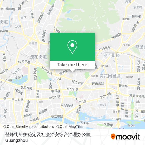 登峰街维护稳定及社会治安综合治理办公室 map