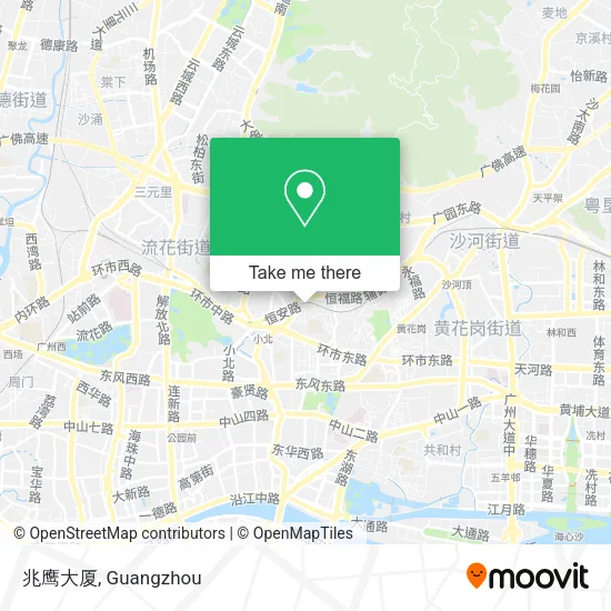 兆鹰大厦 map