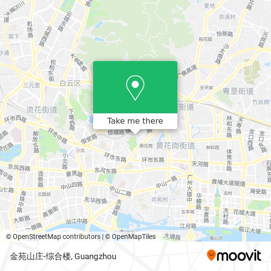 金苑山庄-综合楼 map
