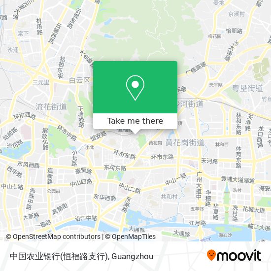 中国农业银行(恒福路支行) map