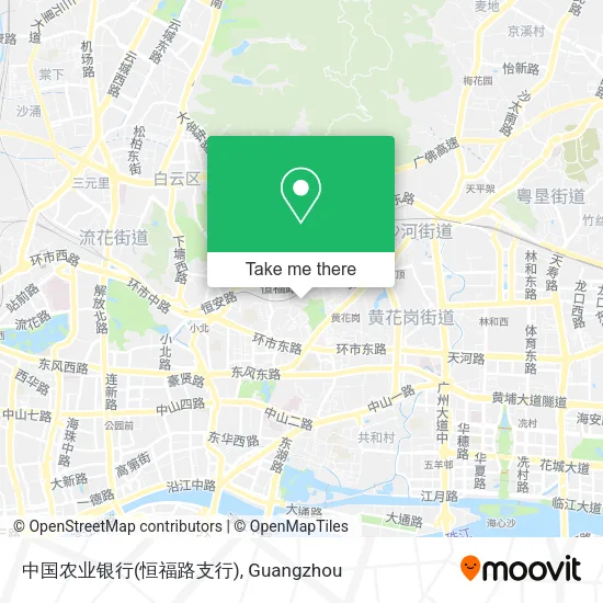 中国农业银行(恒福路支行) map