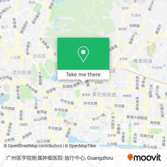 广州医学院附属肿瘤医院-放疗中心 map
